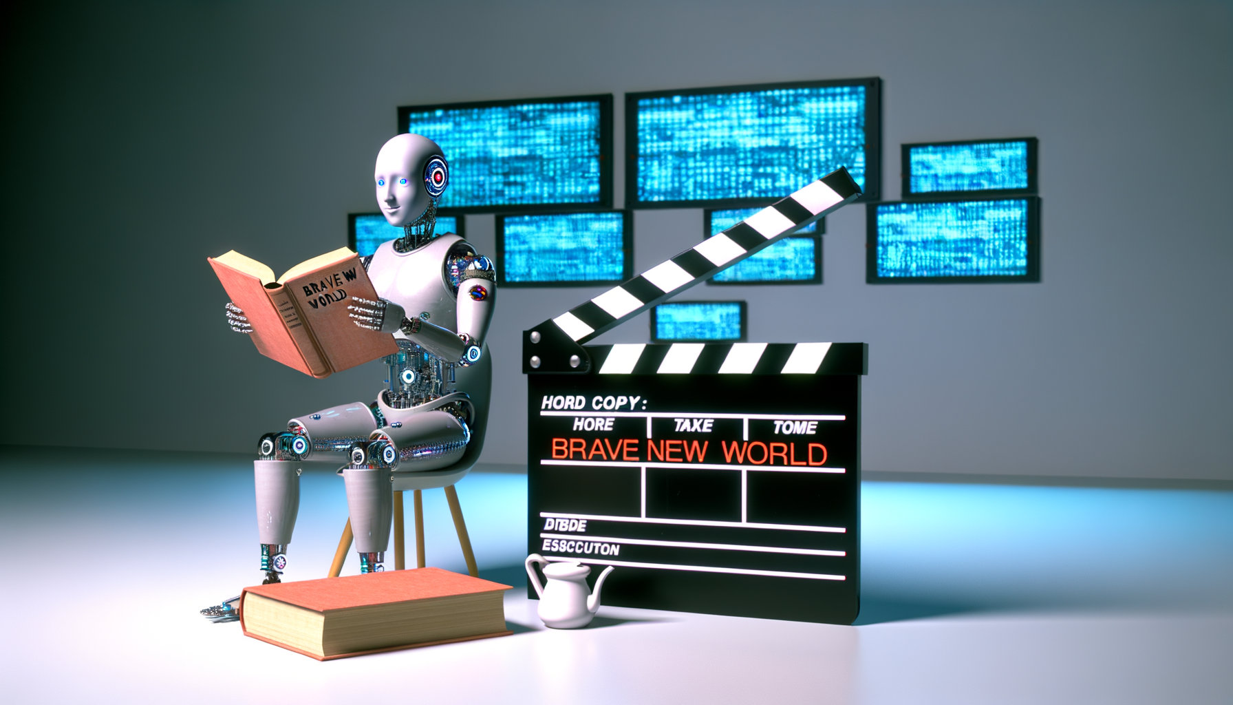 From Text to Screen: Imagining an AI-directed Movie Adaptation of 'Brave New World'